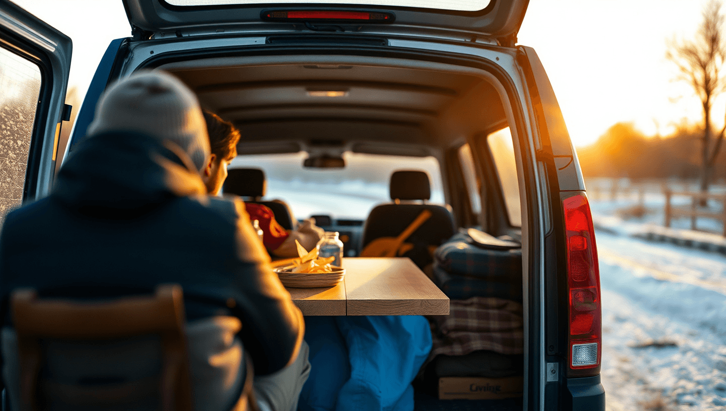 Vivre en van l'hiver : éviter condensation et gel